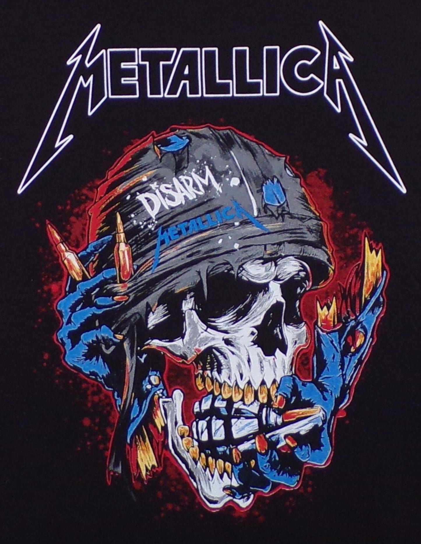New ’Metallica - Disarm’ Adult Silkscreen T-Shirt. Available From Small-3XL. - Unisex Short Sleeve Shirt