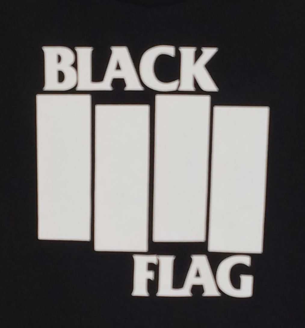 New ’Black Flag Solid Bars’ Unisex Silkscreen T-Shirt. Available From Small-2XL. - Men’s Short Sleeve Shirt