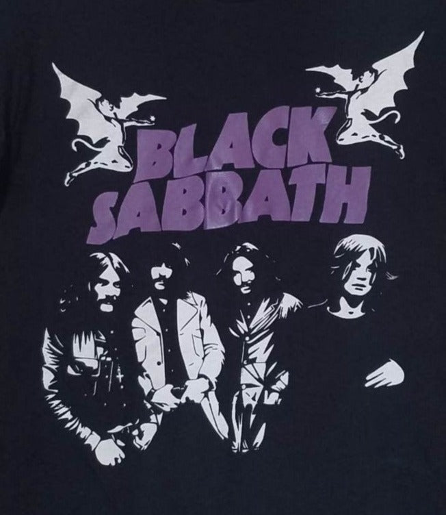 new black sabbath with ozzy osbourne unisex silkscreen band t-shirt available from small-3xl shirts tops classic rock rock hard apparel music adult