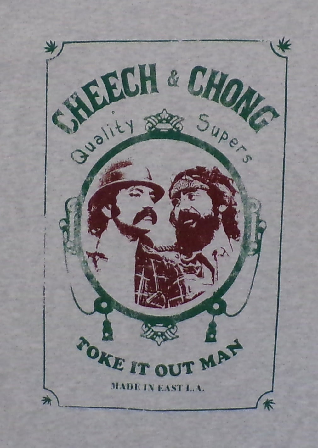 New ’Cheech & Chong - Toke It Out’ Zig Zag Unisex Silkscreen T-Shirt. Available From Small-3XL. - Men’s Short Sleeve