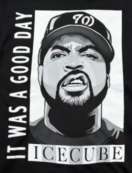 New ’Ice Cube - It Was A Good Day’ Unisex Silkscreen T-Shirt. Available From Small-3XL. - Men’s Short Sleeve Shirt