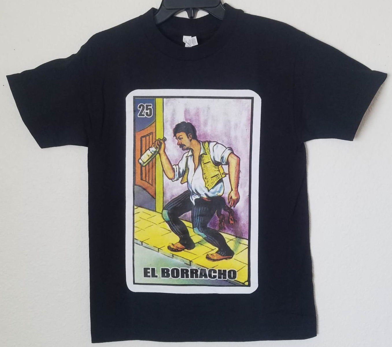 T-shirt El Borracho 100% Cotone