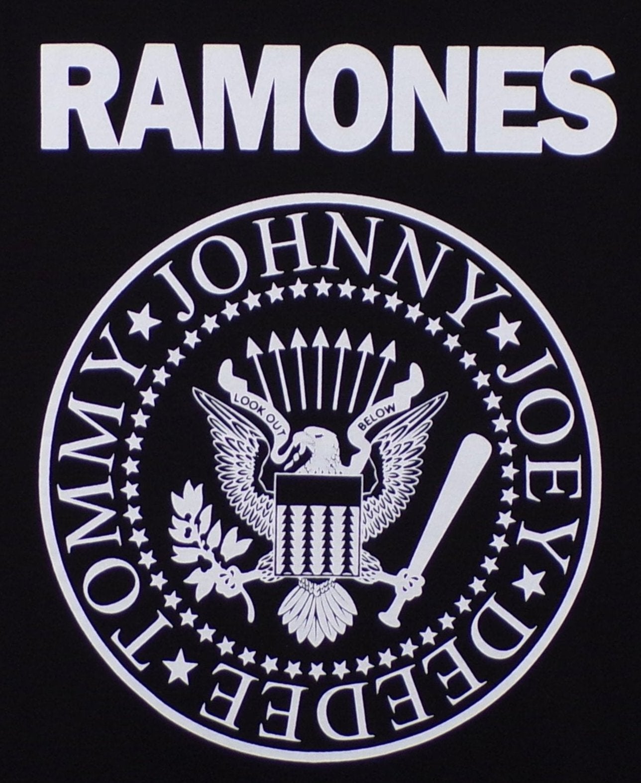 New ’Ramones - Presidential Seal’ Unisex Silkscreen T-Shirt. Available From Small-3XL. - Men’s Short Sleeve Shirt