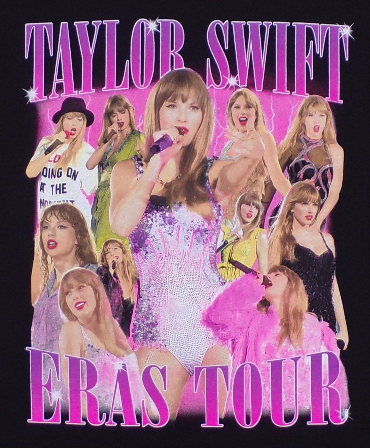 New ’Taylor Swift - Eras Tour’ Unisex Silkscreen T-Shirt. Available From Small-3XL. - Men’s Short Sleeve Shirt