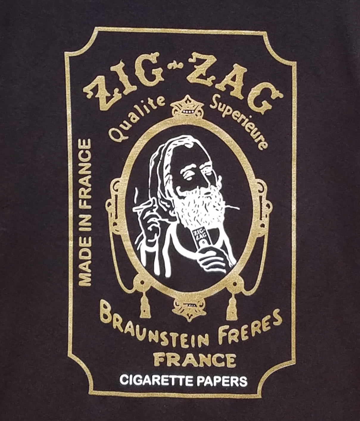 new classic zig zag logo men silkscreen novelty t-shirt available from small-2xl unisex shirts tops marijuana apparel adult 420