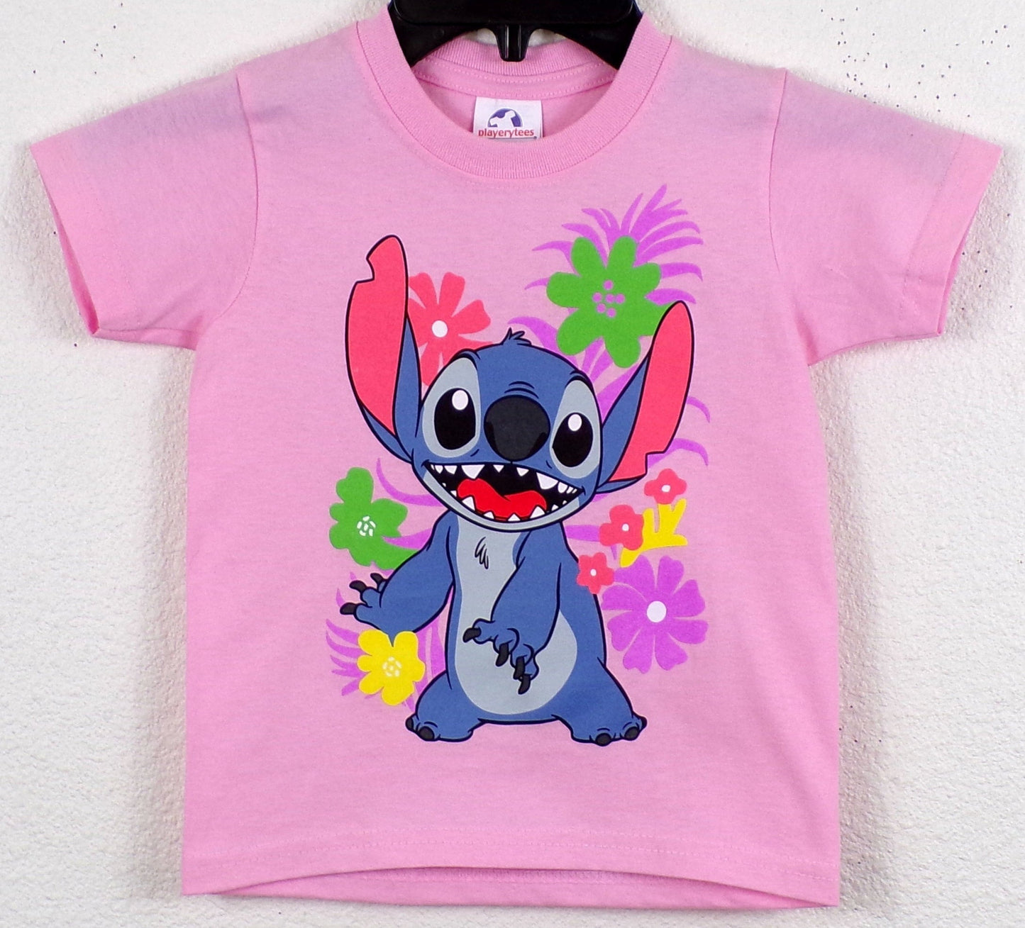 "Stitch" Inspired Youth Silkscreen T-Shirt – A high-quality, soft cotton tee featuring a bold and playful design inspired by the mischievous blue alien. Available in XS-XL