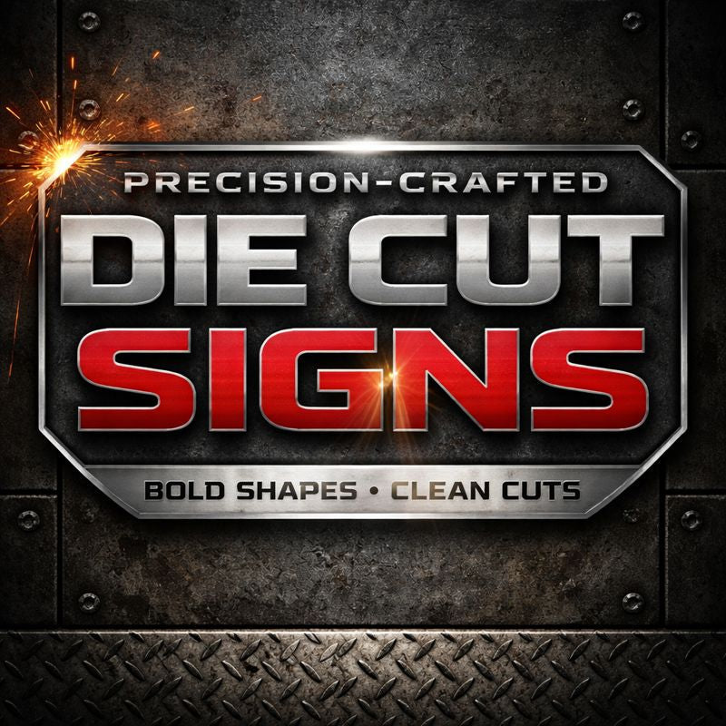 Precision-Crafted Die Cut Signs – Custom Metal Statement Decor – J.B ...