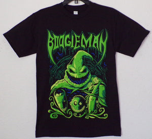 New "Oogie Boogie" Unisex Adult Silkscreen T-Shirt. Available From Small-3XL.