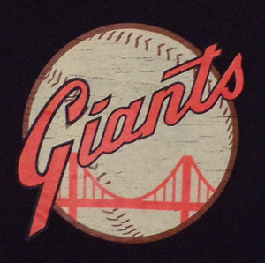 New "San Francisco Giants" Unisex Silkscreen T-Shirt. Available From Small-3XL.