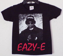 Load image into Gallery viewer, New &quot;Eazy-E With Red Letters&quot; Youth Silkscreen T-Shirt.  Available In XS-XL Youth.
