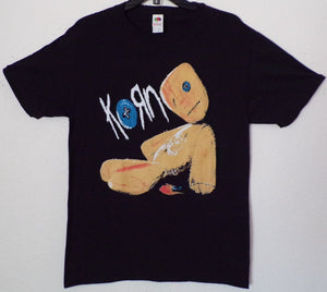 New "Korn With Brown Doll" Unisex Silkscreen T-Shirt. Available From Small-3XL.