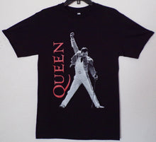 Load image into Gallery viewer, new queen freddy mercury mens silkscreen t-shirt available in small-3xl women unisex music men apparel adult classic rock shirts tops
