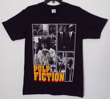 Load image into Gallery viewer, new pulp fiction picture collage mens silkscreen t-shirt available from small-3xl women unisex movies men apparel adult shirts tops
