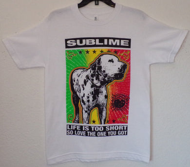 new sublime love the one you got Mens Silkscreen T-Shirt Available From Small-2XL women unisex music men apparel adult shirts tops