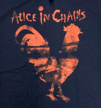 Load image into Gallery viewer, New &quot;Alice In Chains Rooster&quot; Unisex Silkscreen T-Shirt. Available From Small-2XL.
