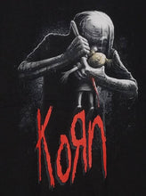 Load image into Gallery viewer, new korn demon w voodoo doll rock band mens silkscreen t-shirt available from small-3xl women voodoo doll unisex rock music unisex hard rock apparel adult shirts tops
