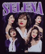 Load image into Gallery viewer, new selena collage unisex silkscreen t-shirt available from small-3xl women unisex tejano music movies men apparel adult shirts tops
