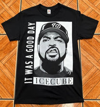 Load image into Gallery viewer, New &quot;Ice Cube It Was A Good Day&quot; Unisex Silkscreen T-Shirt. Available From Small-3XL.
