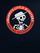 Load image into Gallery viewer, New &quot;Social Distortion Mommy&#39;s Little Monster&quot; Youth Silkscreen T-Shirt. Available In XS-Medium  Youth.
