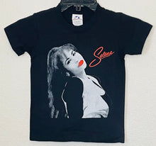 Load image into Gallery viewer, New &quot;Selena With Red Lips&quot; Youth Silkscreen T-Shirt. Available From XS-XL Youth.
