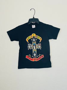 New "Guns N Roses Appetite for Destruction" Youth Silkscreen T-Shirt. Available In XS-XL Youth.