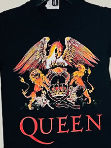 New "Queen-The Lion" Youth Silkscreen T-Shirt. Available In XS-XL Youth.