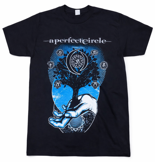 A Perfect Circle Tree of Life symbol alternative rock band t-shirt unisex black S-2XL