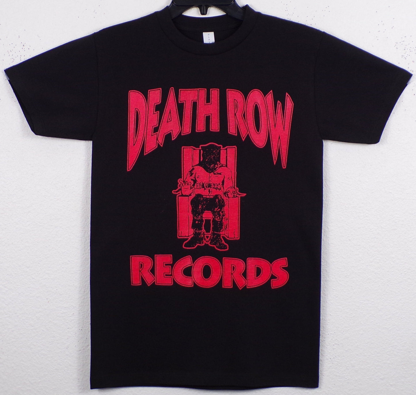New ’Death Row Records’ Adult Silkscreen T-Shirt. Available In Small-3XL. - Unisex Short Sleeve Shirt