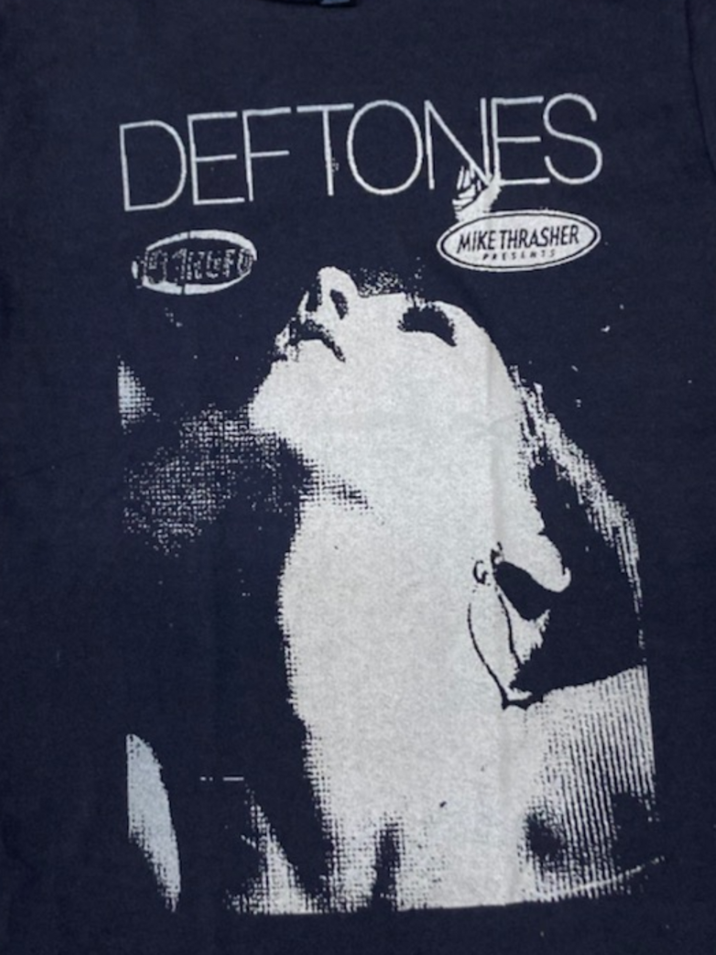Black Deftones t-shirt featuring Saturday Night Wrist-inspired artwork – Unisex Silkscreen