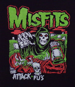 new misfits the attack mens silkscreen t-shirt available from small-3xl women unisex music apparel adult shirts tops punk hardcore