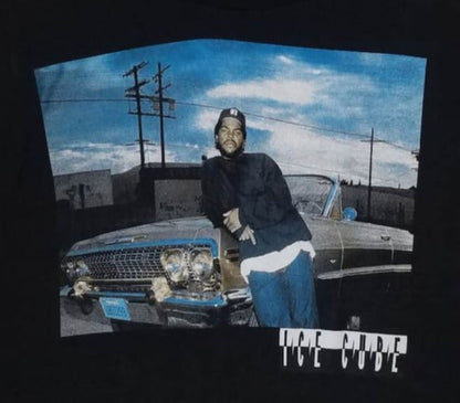 ice cube boyz n the hood adult silkscreen t-shirt available from small-3xl unisex rap music hip hop movie apparel adult shirts tops