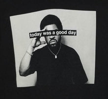 Load image into Gallery viewer, Ice Cube - Today Was A Good Day Unisex Hip-Hop/Rap Silkscreen T-Shirt in black, featuring bold graphic design, available in sizes Small-3XL.
