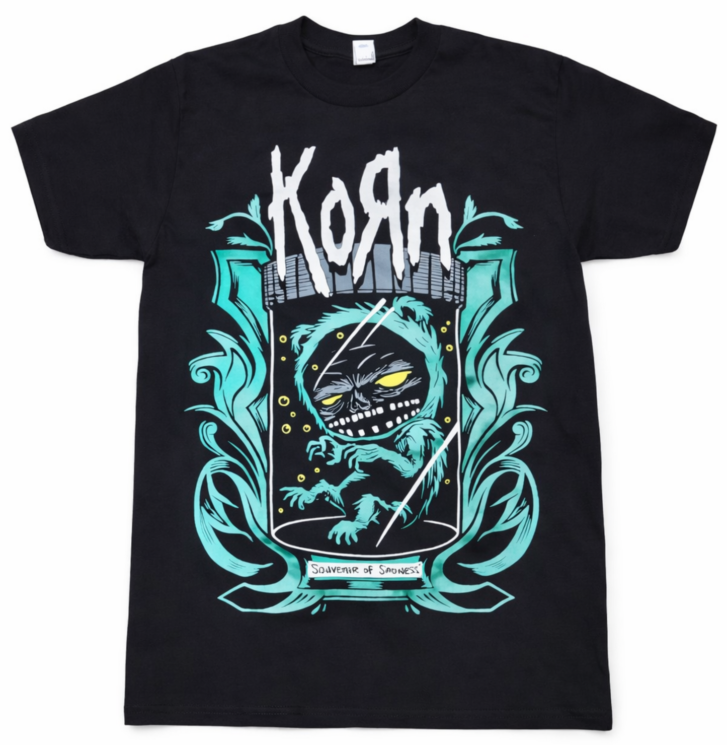 Korn Souvenir of Sadness graphic nu metal band t-shirt unisex black S-3XL