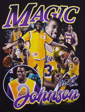 Load image into Gallery viewer, New ’Magic Johnson’ Adult Silkscreen T-Shirt. Available From Small-3XL. - Unisex Short Sleeve Shirt
