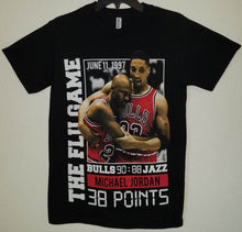 Load image into Gallery viewer, new michael jordan scottie pippen flu game unisex silkscreen t-shirt available from small-3xl women unisex sports men apparel adult shirts tops
