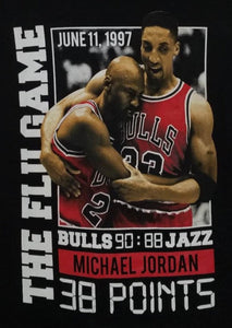 new michael jordan scottie pippen flu game unisex silkscreen t-shirt available from small-3xl women unisex sports men apparel adult shirts tops
