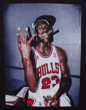 Load image into Gallery viewer, New ’Michael Jordan With Cigar’ Adult Silkscreen T-Shirt. Available From Small-3XL - Unisex Short Sleeve Shirt
