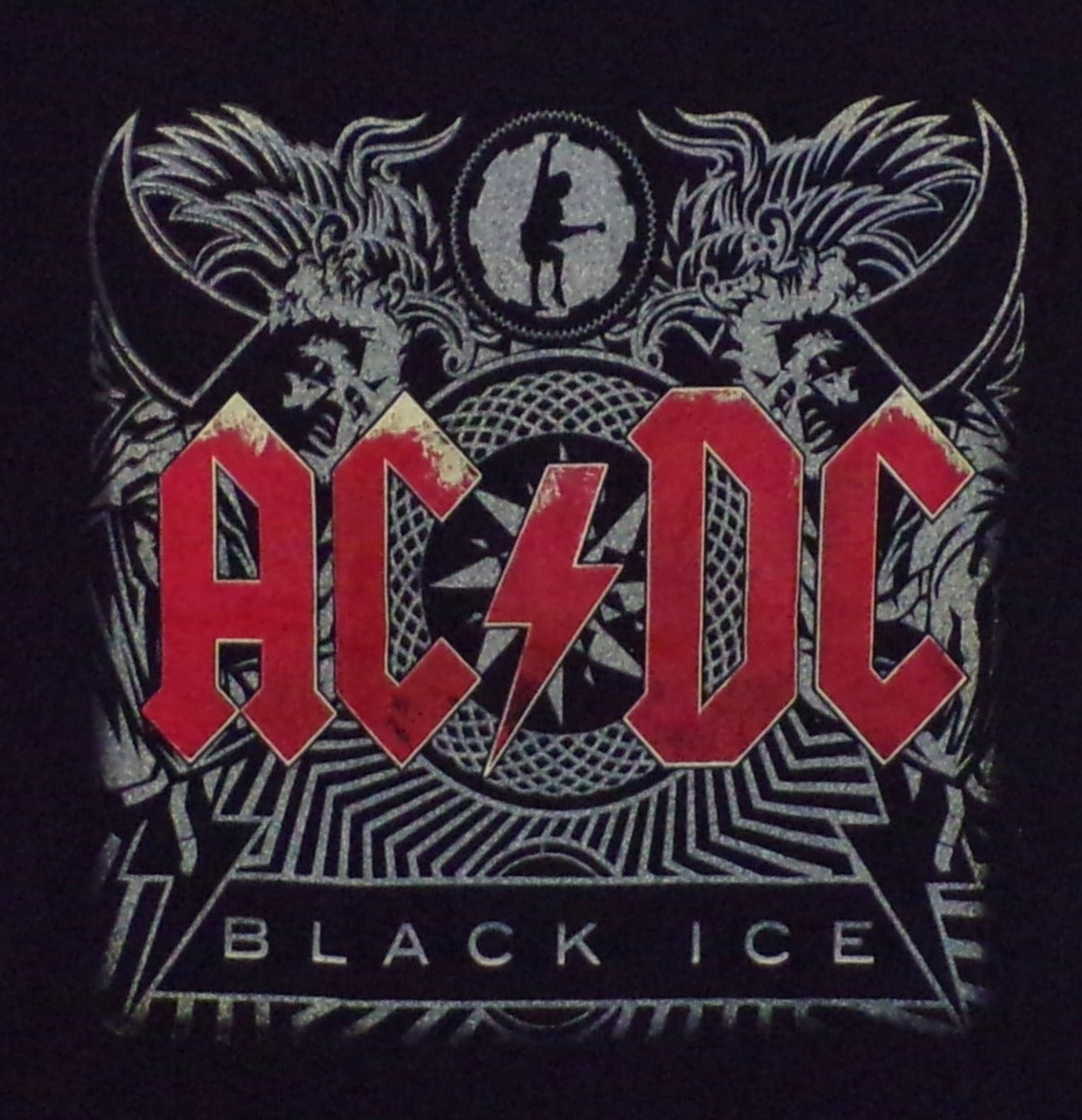 New ’AC/DC - Black Ice’ Unisex Silkscreen T-Shirt. Available From Small-3XL. - Men’s Short Sleeve Shirt