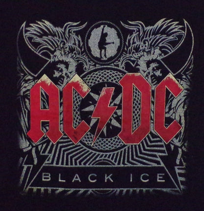 New ’AC/DC - Black Ice’ Unisex Silkscreen T-Shirt. Available From Small-3XL. - Men’s Short Sleeve Shirt