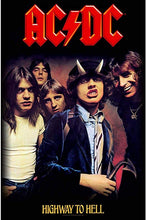 Load image into Gallery viewer, New ’ AC/DC Highway To Hell’ 3 Pictures In 1 3D Lenticular Poster. 15.5’’H x 11’’W. - 3D Lenticular Poster.
