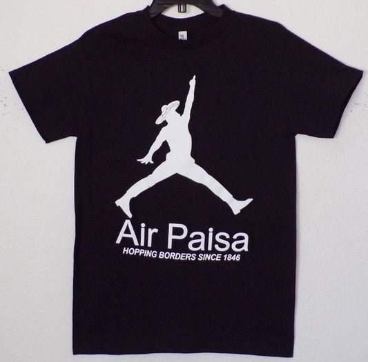 New ’Air Paisa Hopping Boarders Since 1846’’ Men’s Silkscreen T-Shirt. Available From Small-2XL. - Small - Men’s Short
