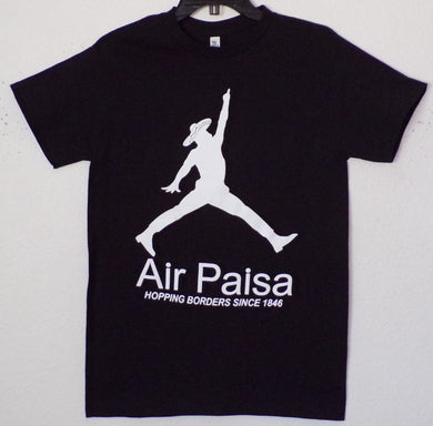 New ’Air Paisa Hopping Boarders Since 1846’’ Men’s Silkscreen T-Shirt. Available From Small-2XL. - Small - Men’s Short