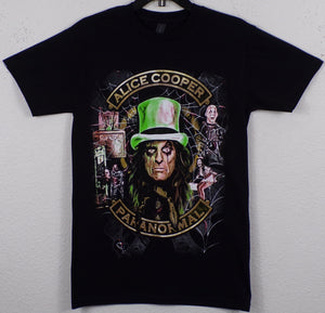 New ’Alice Cooper - Paranormal’ Unisex Silkscreen T-Shirt. Available From Small-3XL. - Small - Men’s Short Sleeve Shirt