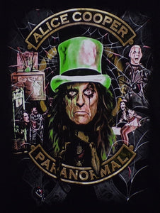 New ’Alice Cooper - Paranormal’ Unisex Silkscreen T-Shirt. Available From Small-3XL. - Men’s Short Sleeve Shirt