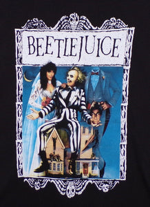 New ’Beetlejuice - 1988 Movie Cover’ Unisex Silkscreen T-Shirt. Available From Small-2XL. - Men’s Short Sleeve Shirt