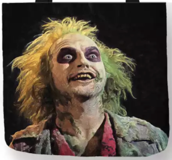 Beetlejuice Canvas Tote Bags