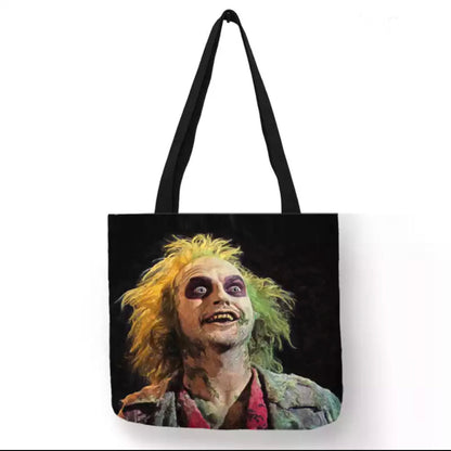 Beetlejuice Canvas Tote Bags