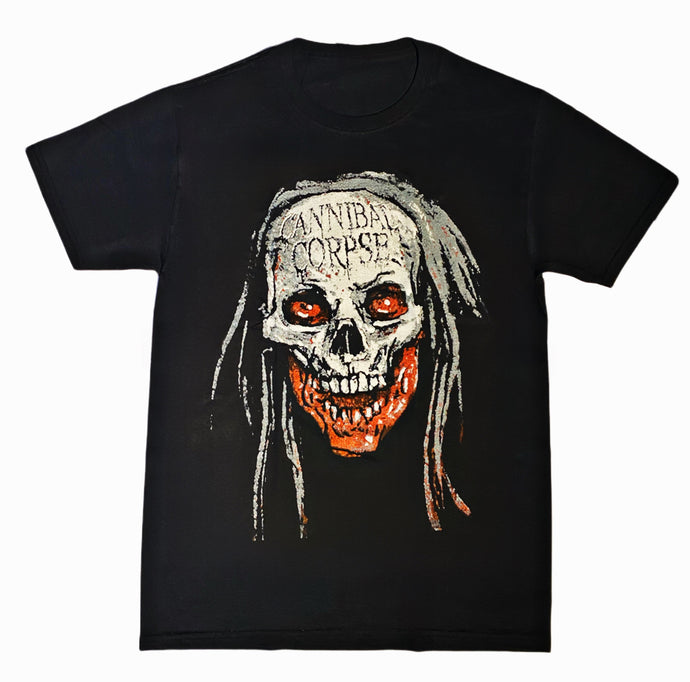 New ’Cannibal Corpse Butcher Head’ Unisex Silkscreen T-Shirt. Available From Small-3XL. - Small - Men’s Short Sleeve