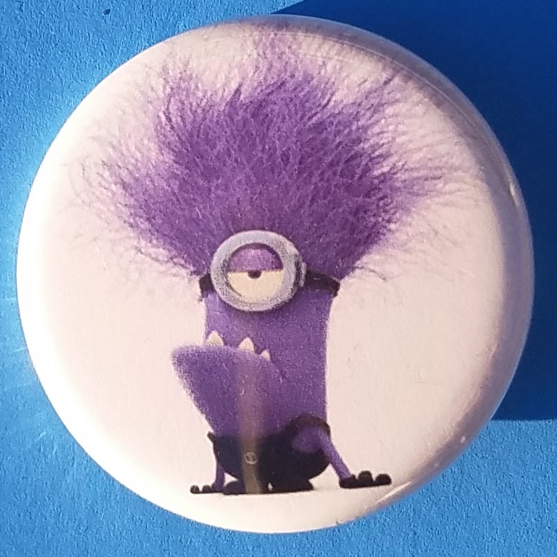 new cartoon characters button set of 4 fashion buttons are 1.25 inches in size Set Includes Mickey Mouse Looking Over Princess Pocahontas Princess Tiana Evil Purple Minion disney