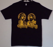 Load image into Gallery viewer, new cheech chong yellow picture unisex silkscreen t-shirt available from small-2xl apparel adult mexican style movie 420 shirts tops
